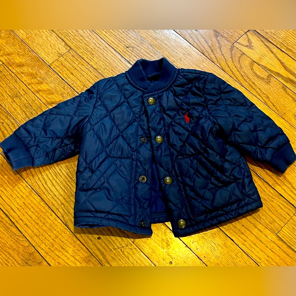 Blue Todders Quilted Jacket